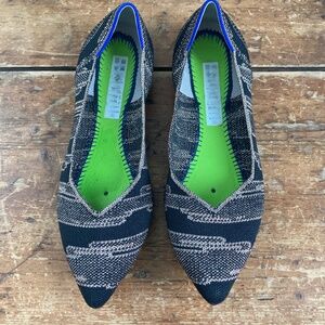 Rothy's The Point Golden Shimmer slip on flats - sz 10